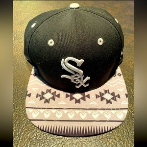 Chicago White Sox Patterned Snapback Hat - New Era 59fifty
